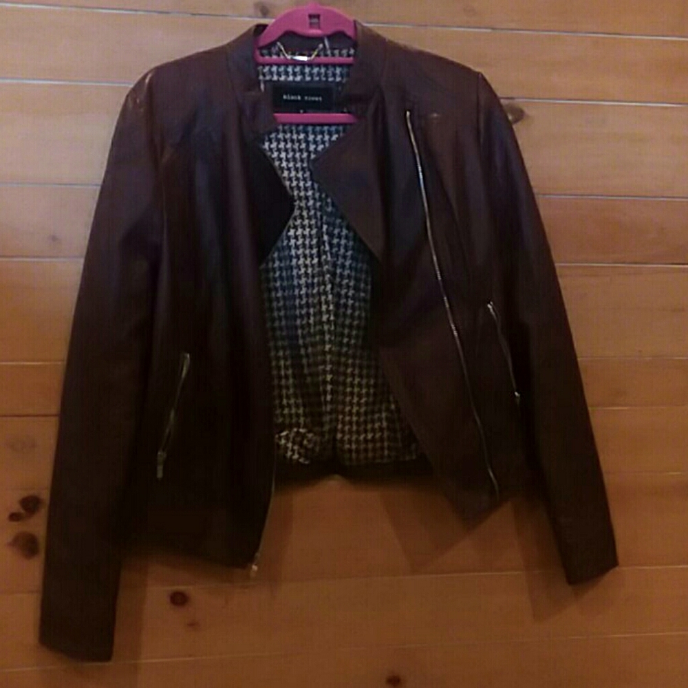 Leather jacket